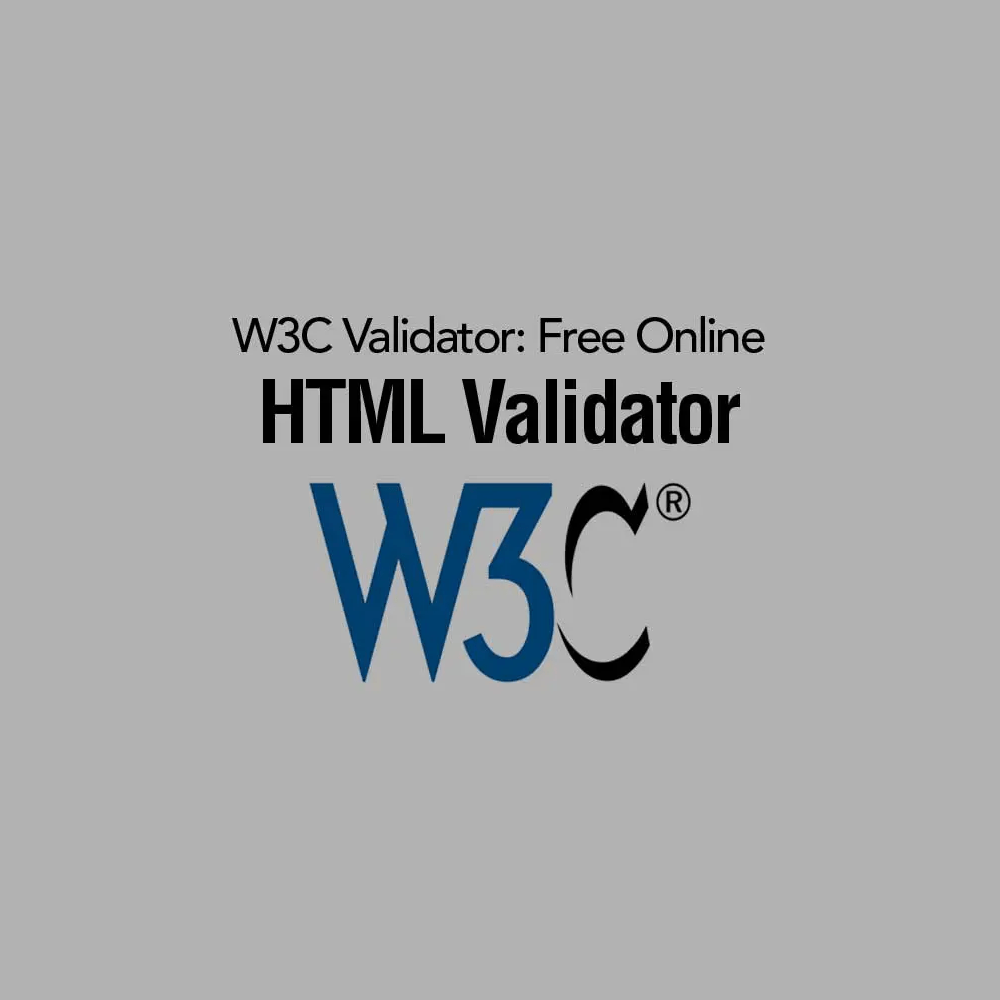 W3C HTML Validator
