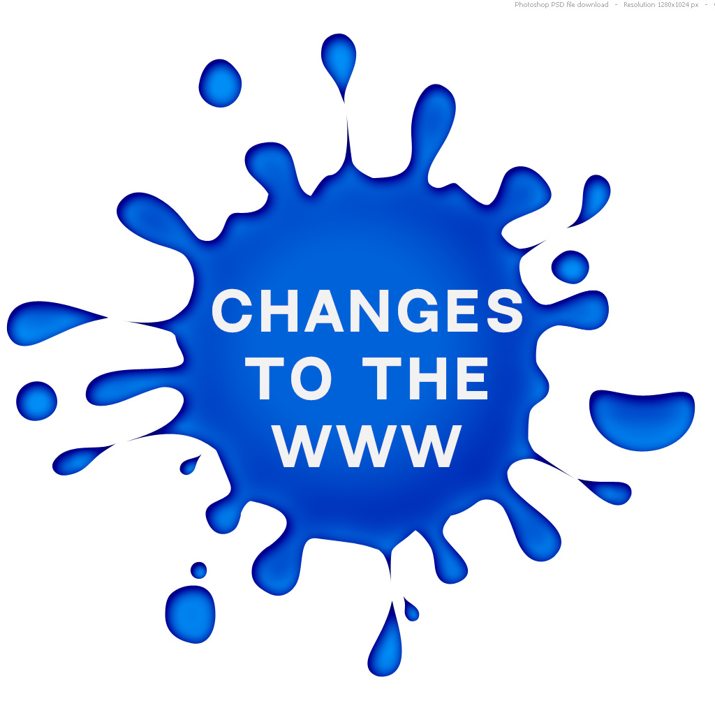 Changes to the World Wide Web