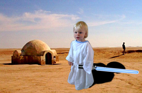 Andrew Skywalker on Tatooine