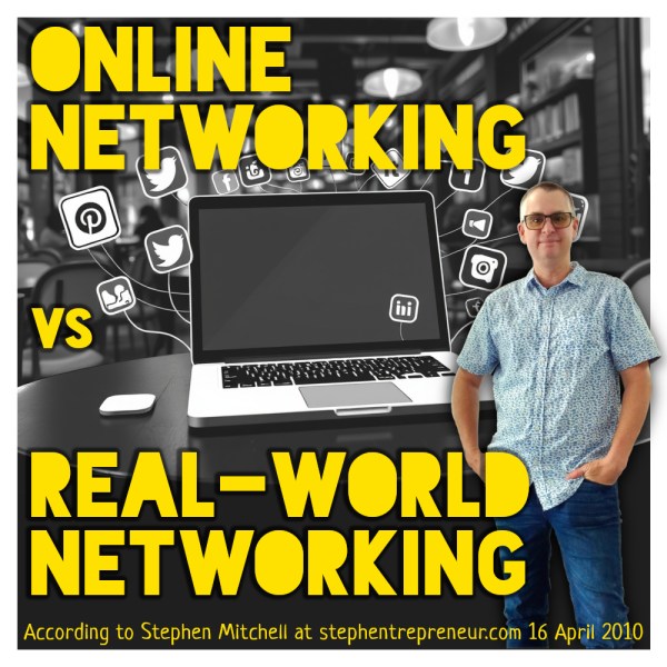 Online vs Real World Networking