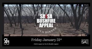 SA4SA Bushfire Appeal Advert
