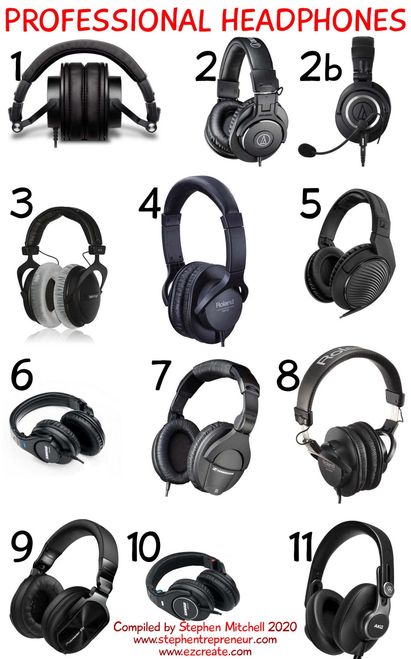 Professional Headphones