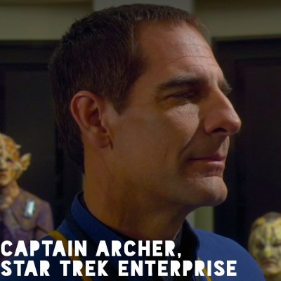 Portrait of Captain Archer, Star Trek Enterprise