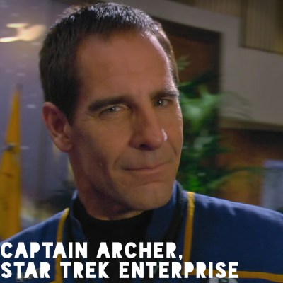 Portrait of Captain Archer, Star Trek Enterprise