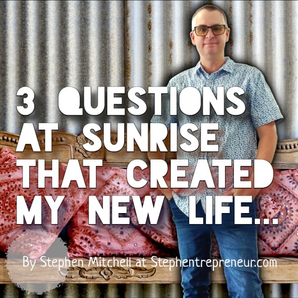 3 Questions at Sunrise that Created by New Life
