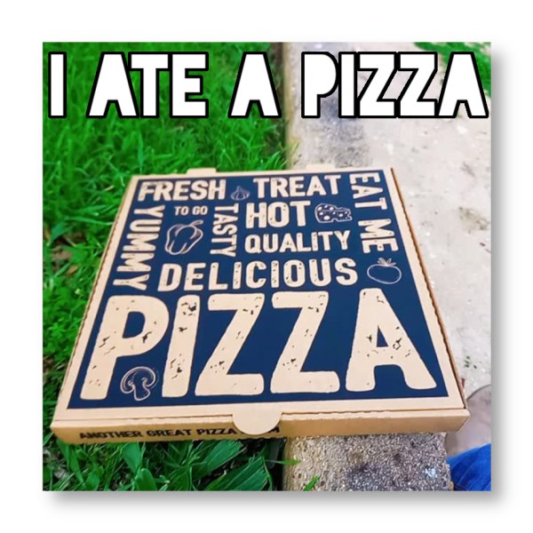 I Ate a WHOLE LARGE Pizza - By Myself