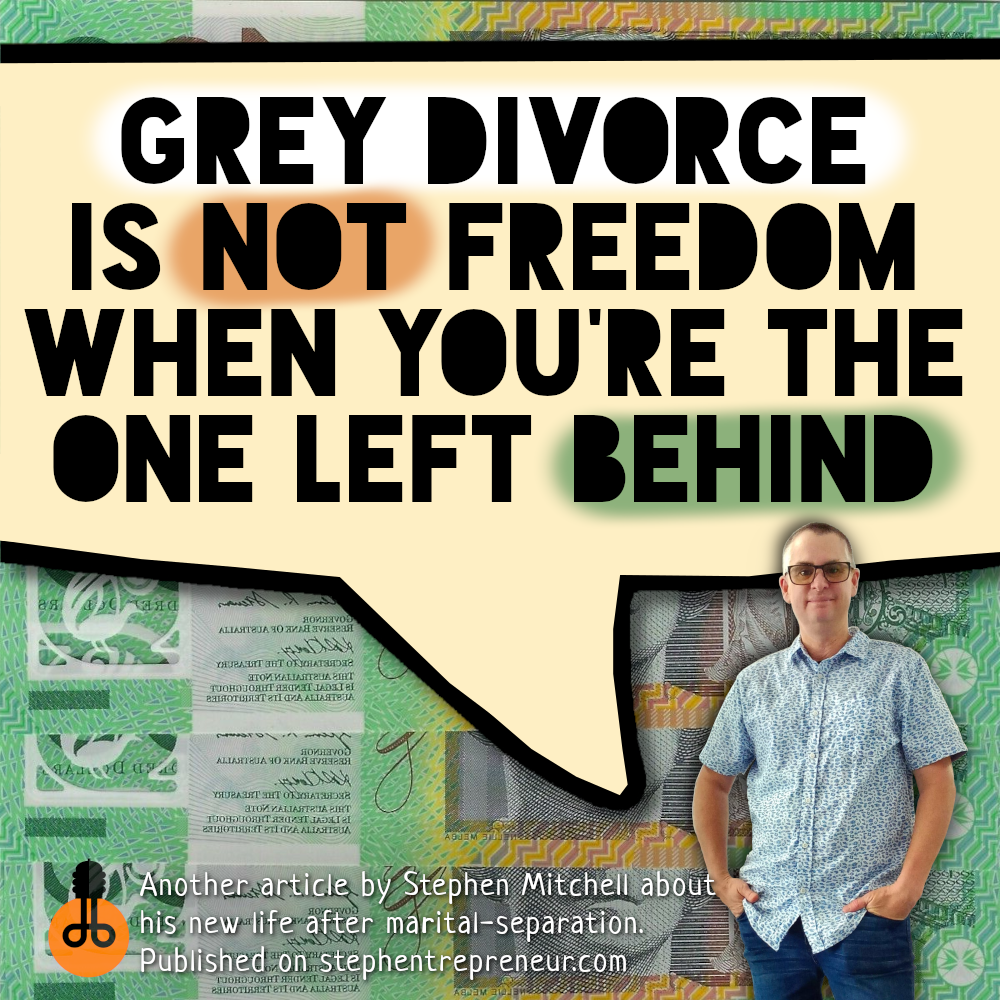 Grey Divorce is NOT Freedom When You’re The One Left Behind