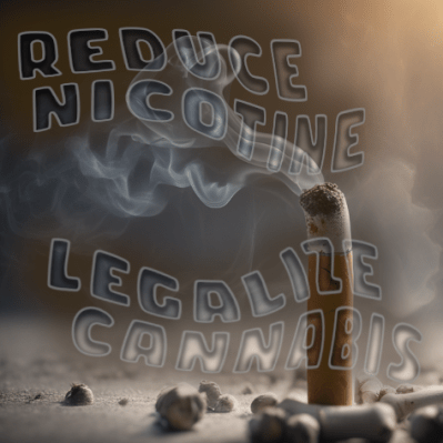 Reduce Nicotine, Legalize Cannabis