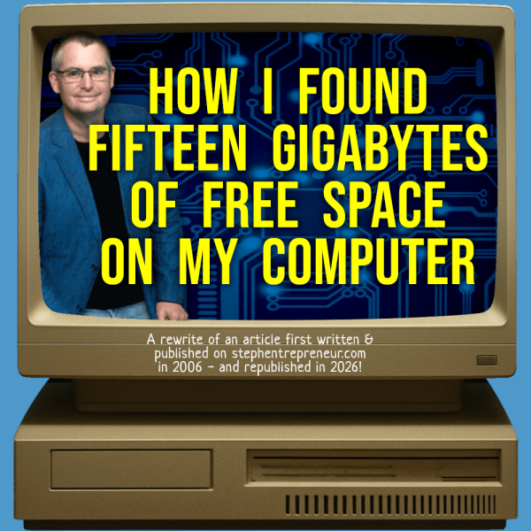 15 Gigabytes of Free Space